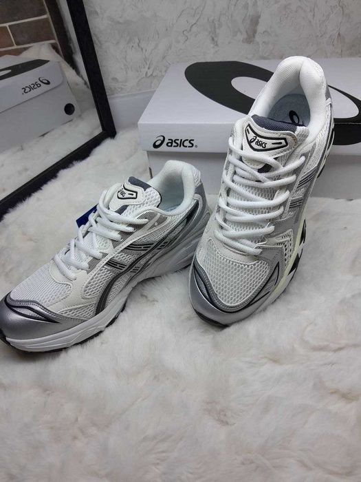Кросівки Asics Gel-Kayano 14 білі/срібні сітка унісекс 37-41 без передоплати
