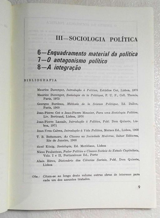 Livro Textos de Introdução á Politica - 2 - 1º ano CC