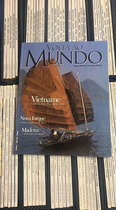 Coleção 60 revistas “A volta ao mundo”