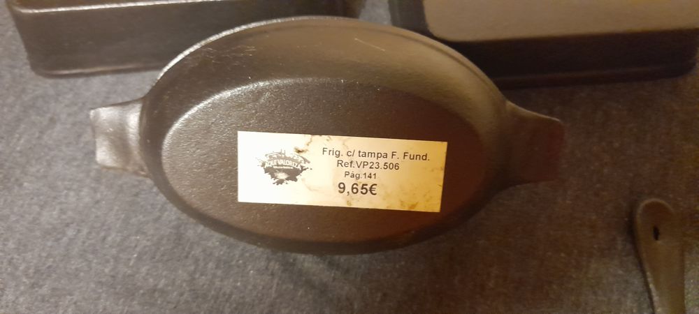 Panelas e Frigideiras Mini/ Ferro Fundido