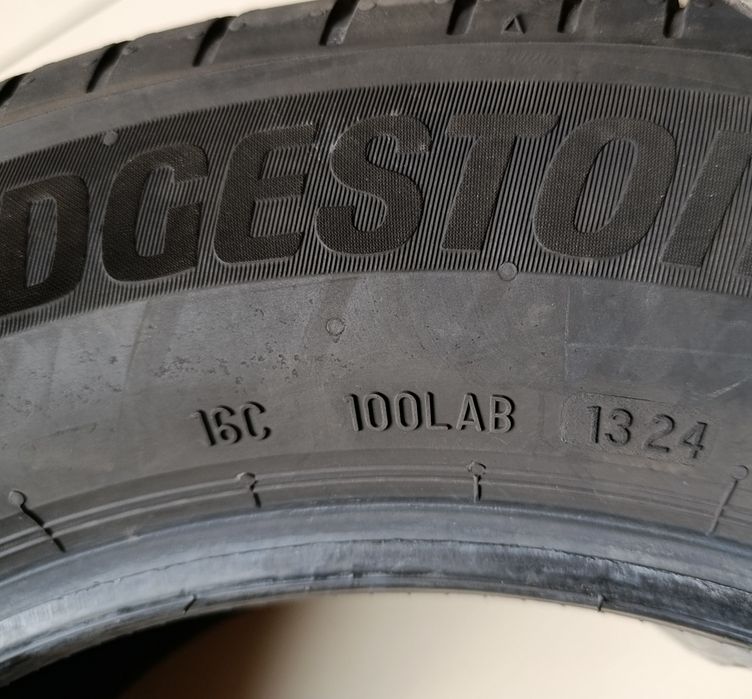 Пара шин б/у 215/60R16 99V Bridgestone Turanza 6 Enliten