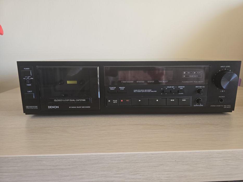 Magnetofon Denon DR-M22 Stereo Vintage Audio Deck