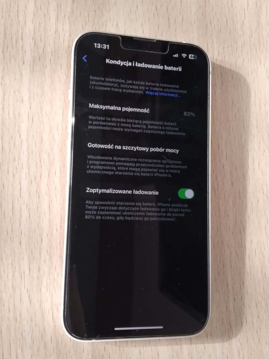 Apple iPhone 13 White/Biały