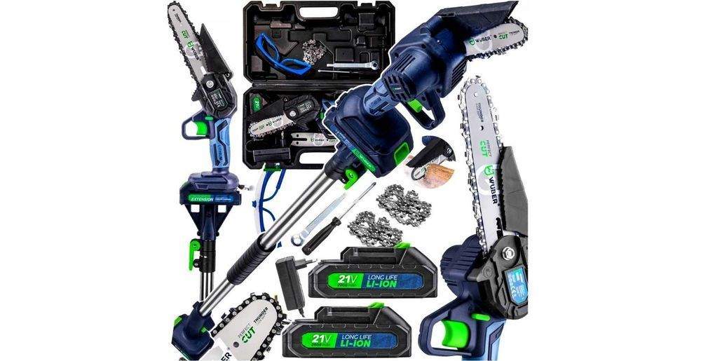 Piła Gałęziowa + Wysięgnik 250cm WUBER Akumulatorowa Gałęziówka Nowa