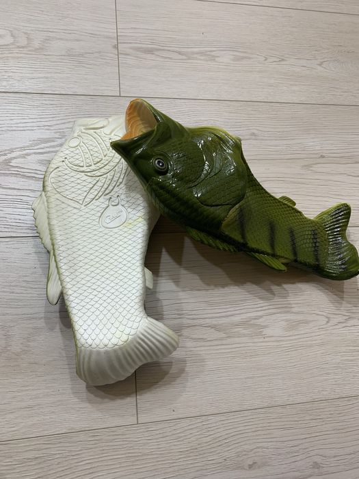 Тапки риби зелені