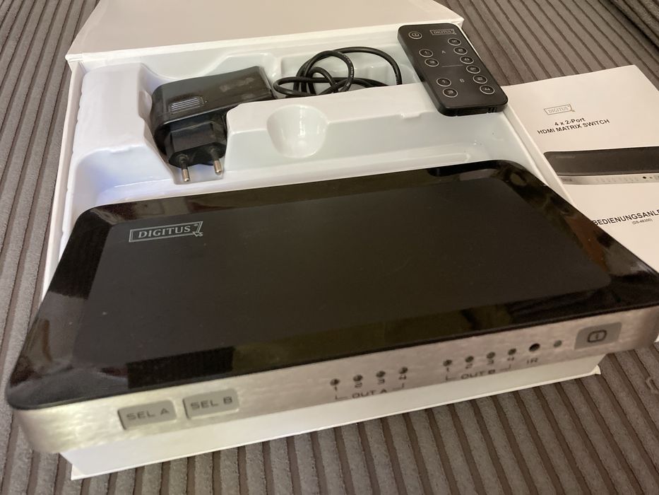 hdmi matrix switch 4x2 port