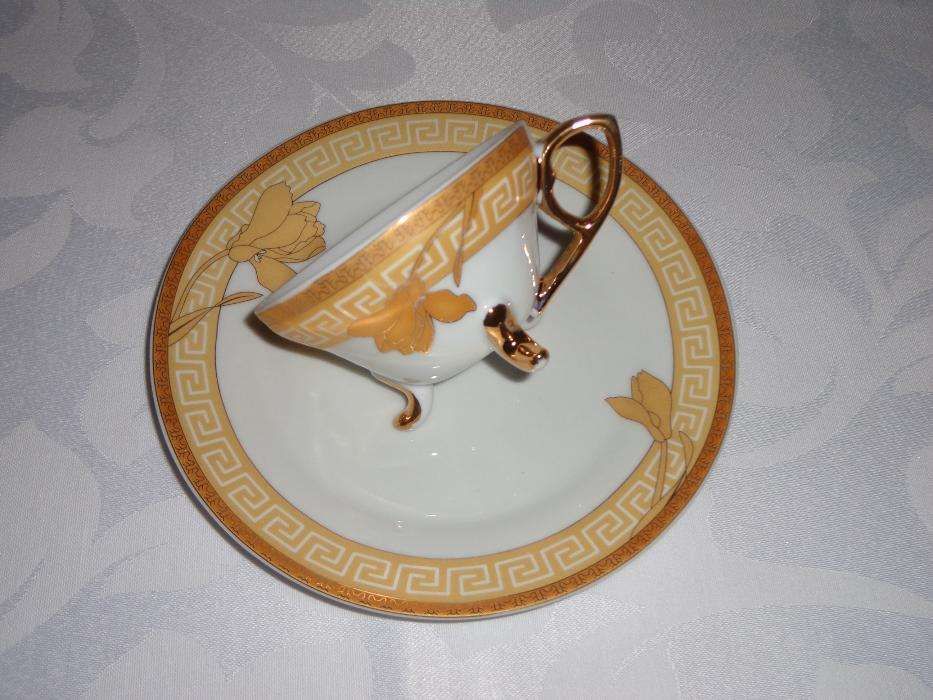 serviço de chá / café em porcelana novo cozinha sala