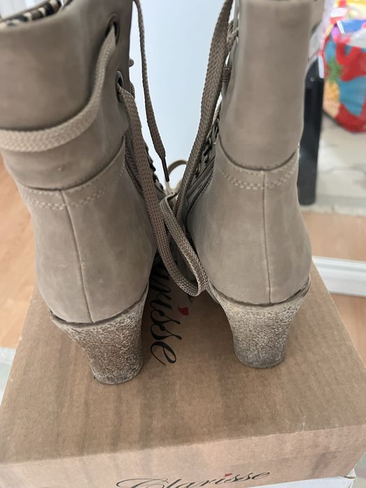Botas 39 salto compensado