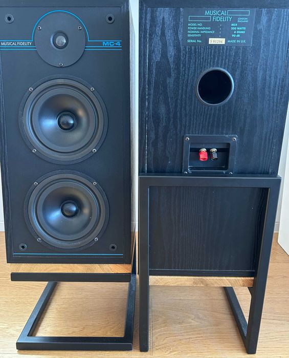 Colunas Musical Fidelity MC4, Clareza, precisão e assinatura britânica