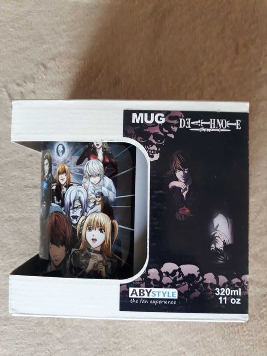 Caneca Death Note Mug Nova64738353114754120