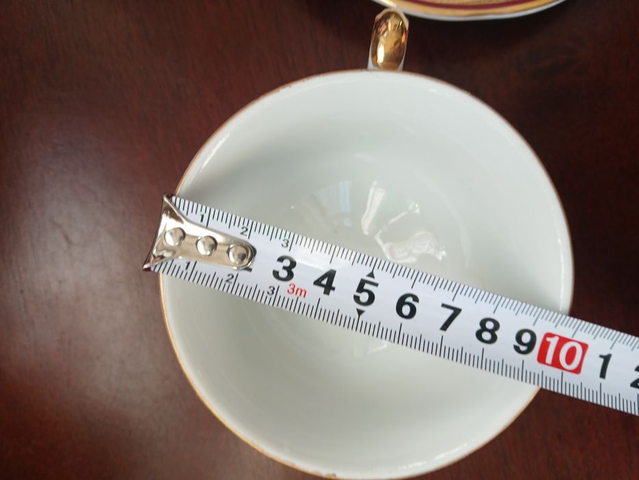 Karolina PRL duo filiżanka ze spodkiem