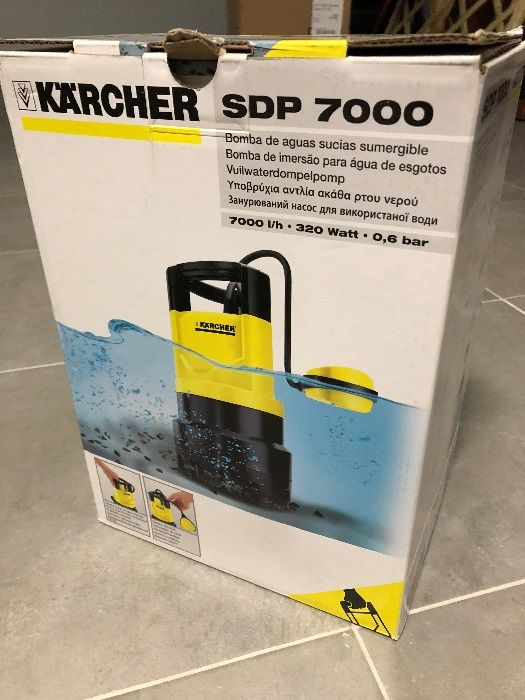 Karcher SDP7000 - Bomba de imersão para águas sujas