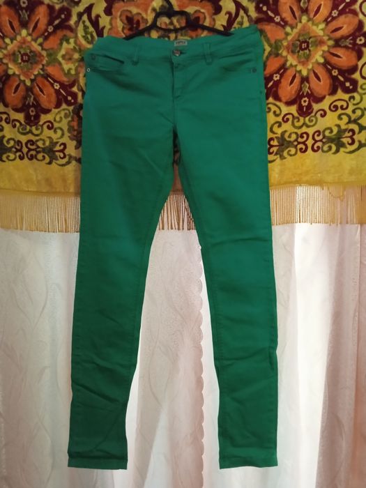 Джинси зелені ONLY
