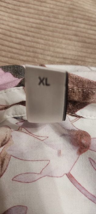 Bluzka kołnierzyk koszula kwiaty wiskoza SoyaConcept