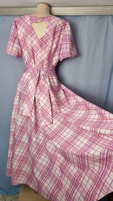 Sukienka letnia w kratkę roz. 38/40/42