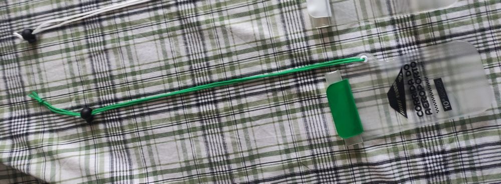 Bolsa telemóvel transparente - Nova - Corrida Aeroporto