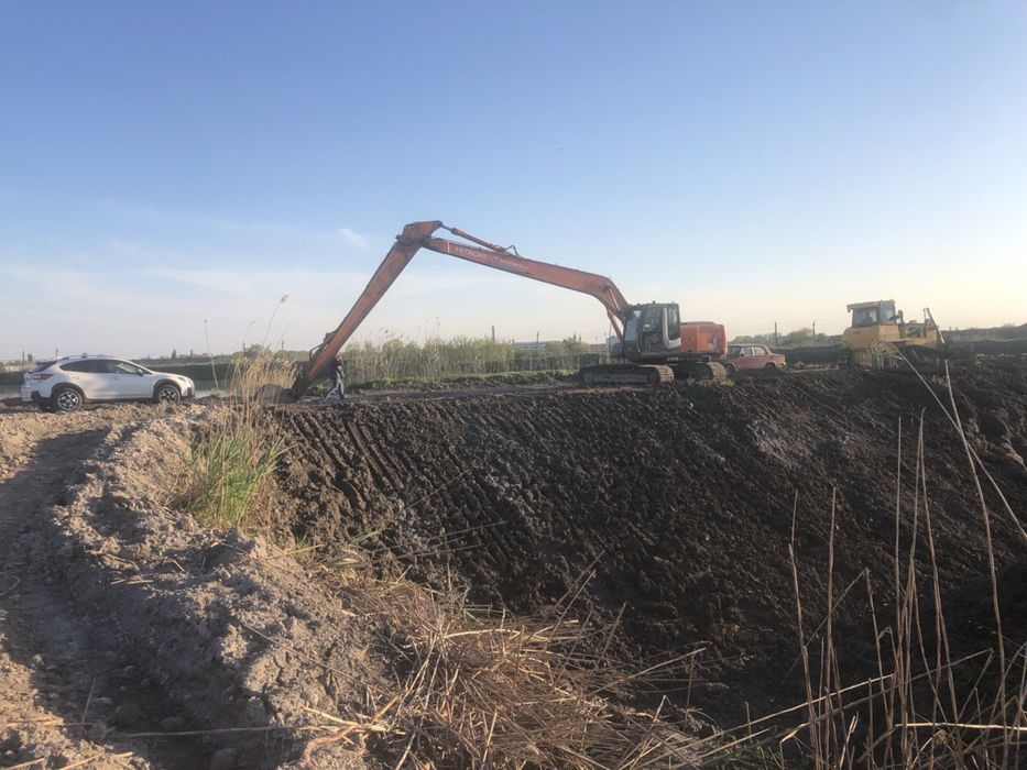 Выкопать ставок озеро, чистка ставков озер, копка ставков озер