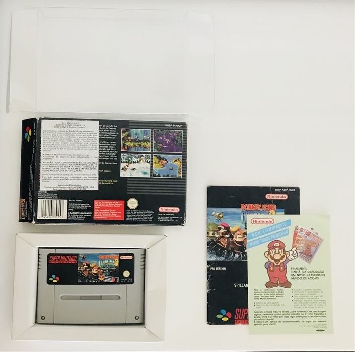 Donkey Kong Country 3 Dixie Kong’s Double Trouble! Super Nintendo Snes