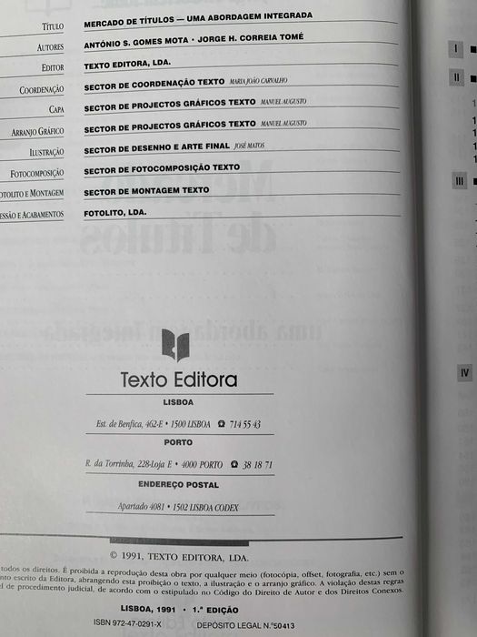 Mercado de Títulos: uma abordagem integrada