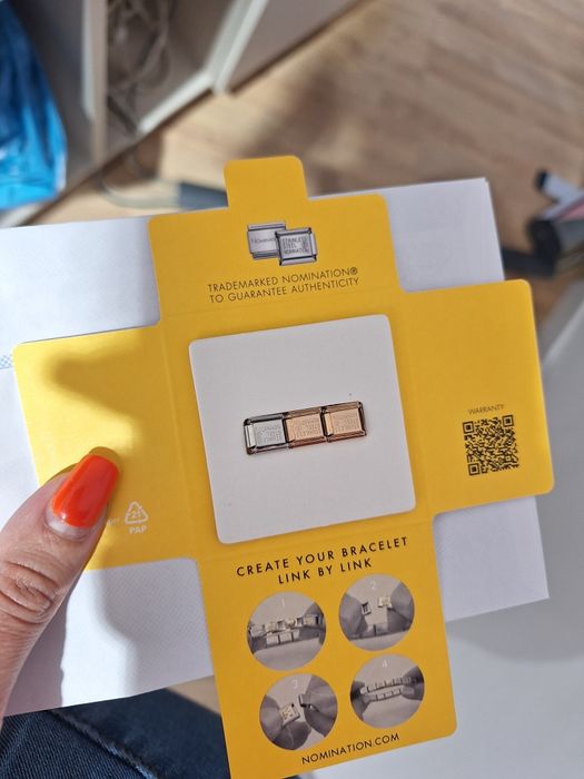 Ogniwka do bazy Nomination x2 rose gold