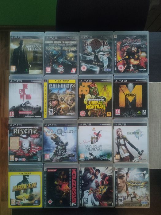 GryPS3 Spiderman LEGO GTA5 valkyria sly evil within metro nfs castleva