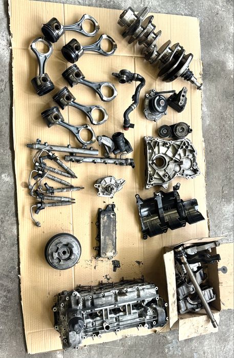 Двигун OM642.826 по запчастинах