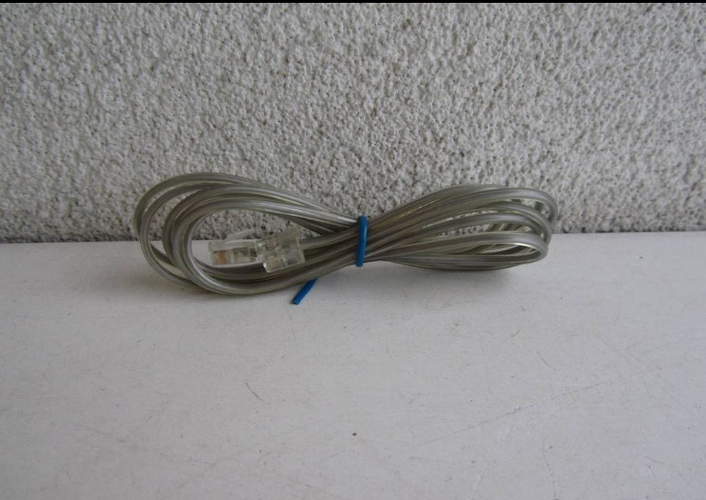 Kabel telefoniczny wtyk RJ11 6p2c x 2 dł. 2,1m