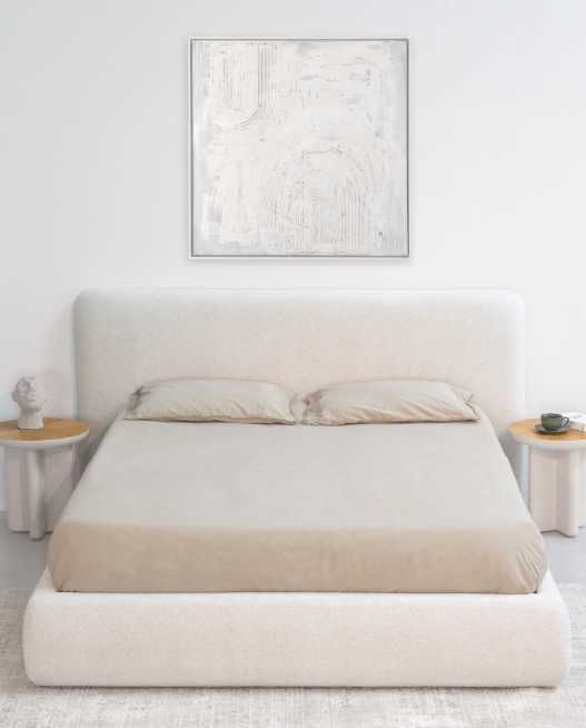 Cama de Casal com arrumação Paris da Antarte, como nova