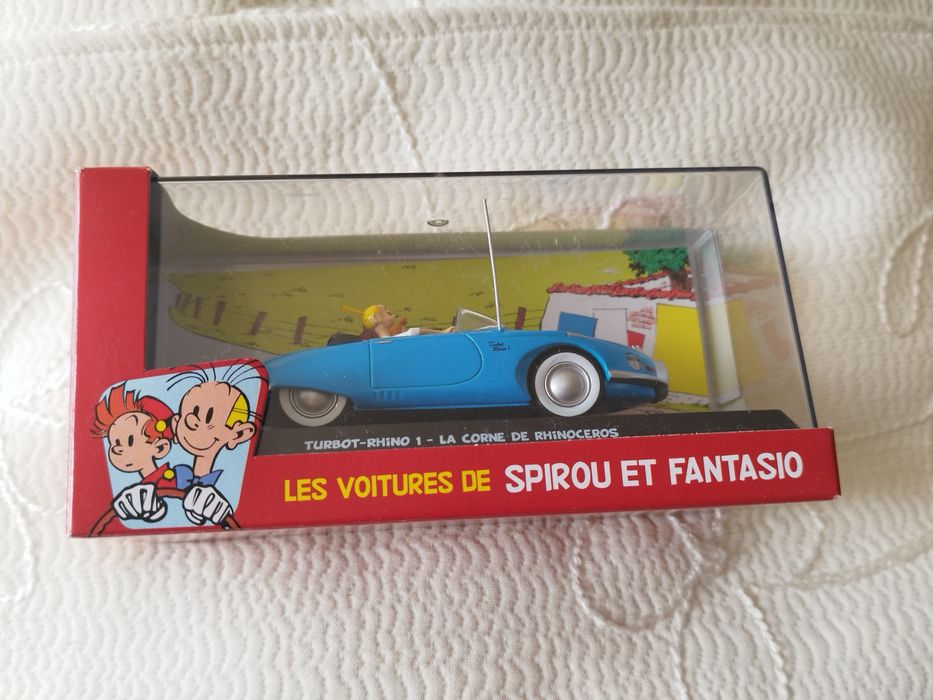 Spirou Turbot-Rhino 1 carro em miniatura