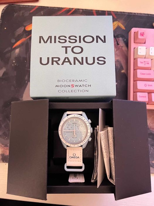 Swatch x Omega Bioceramic Moonswatch Mission to UranusSO33L100
