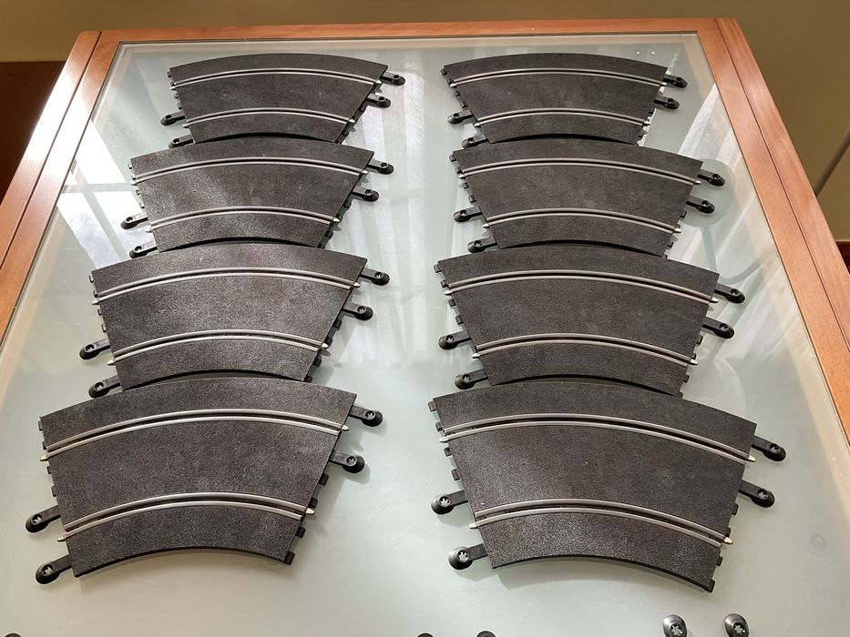 Scalextric Scx retas e curvas lote