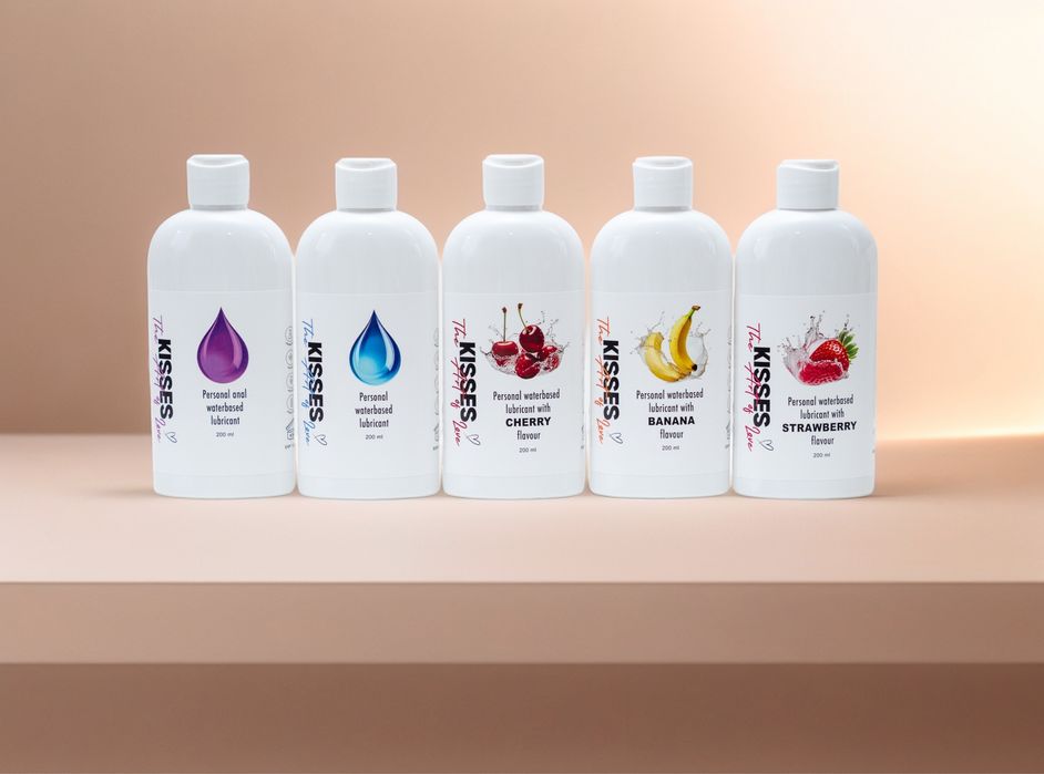 Акція! ГЕЛЬ - ЛУБРИКАНТ ВИШНЯ KISSES 200 мл на водній основі