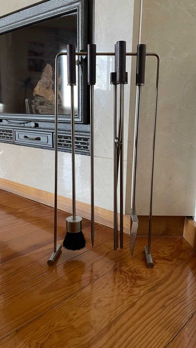 Conjunto de acessórios de lareira (novo)