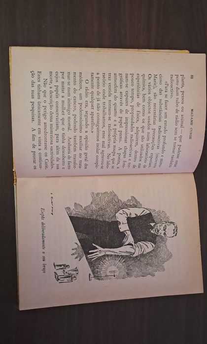 Livro Madame Curie