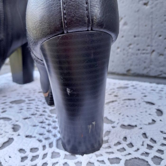 skórzane botki Anna Field rozm. 38