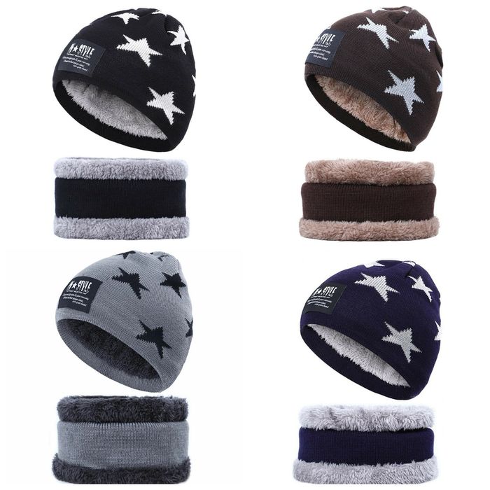 Набори дитячі зимові шапки і хомут