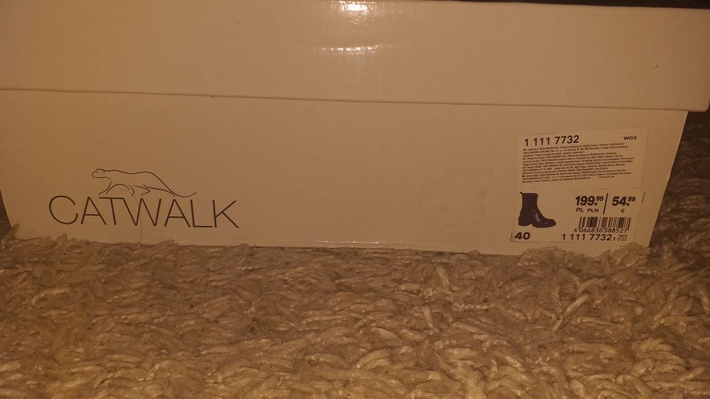 Nowe!!! Obuwie botki damskie CCC CATWALK