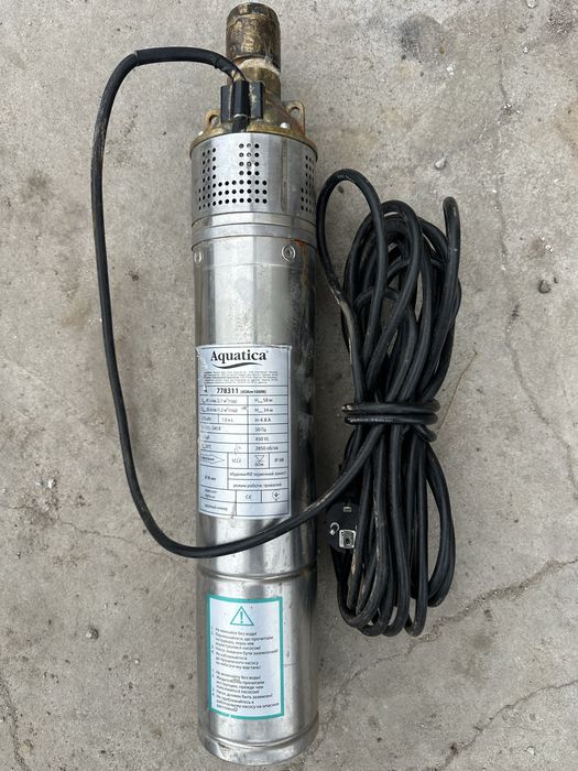 Насос погружний aquatica 778311 майже новий