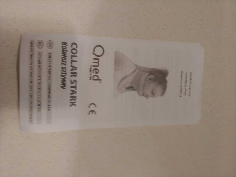 Orteza czaszkowa kołnierz ortopedyczny L + trzymacz piersiowy QMED