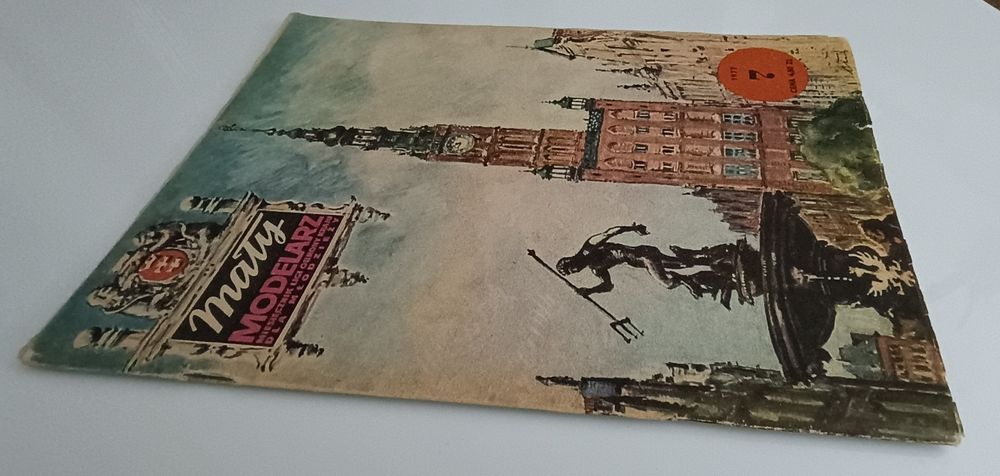 Mały Modelarz 7 1977 Ratusz - Gdańsk