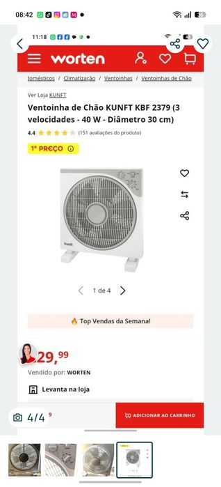 Ventilador  kunft