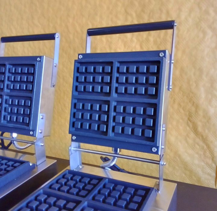 Máquinas de Waffles Elétricas. Restauração