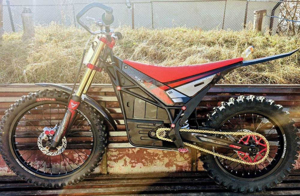 Електро мотоцикл. Arctic leopard EXT 700