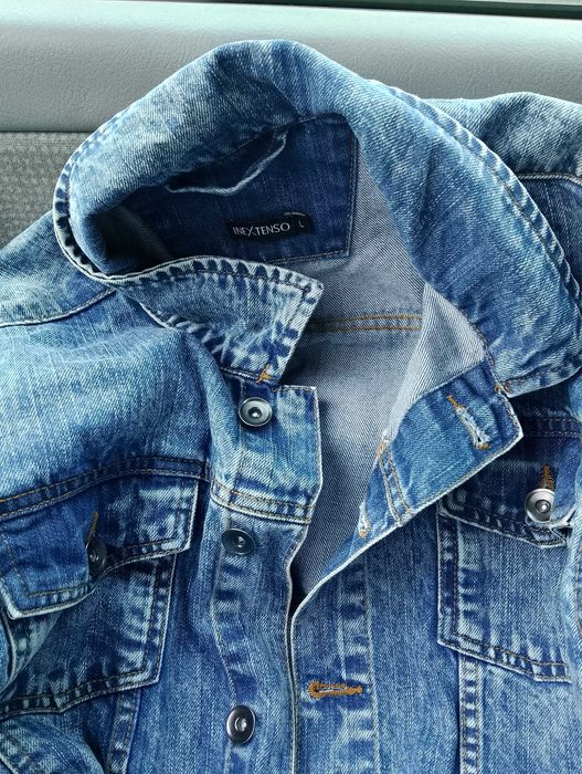 INEXTENSO. Markowa kurtka jeansowa.