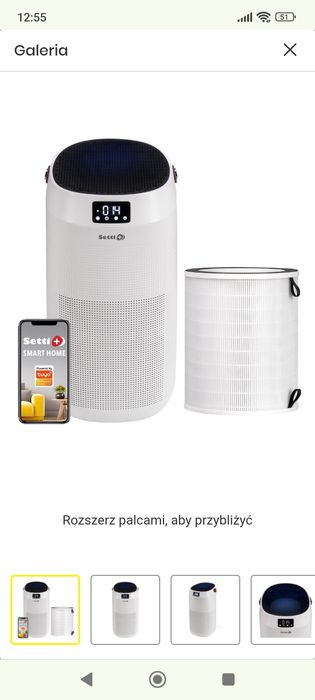 Oczyszczacz powietrza setti ap600w