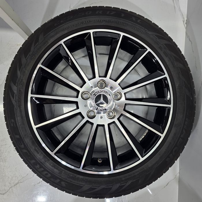 Jantes 17" Compatíveis Mercedes AMG classe C W205 com pneus 5x112
