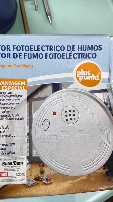 Alarme aviso de fumo