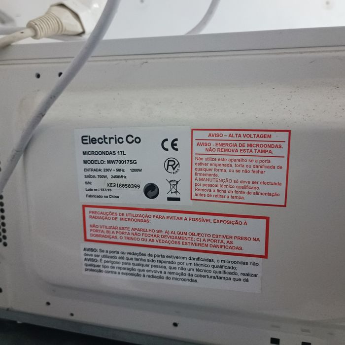 Microondas elétric co