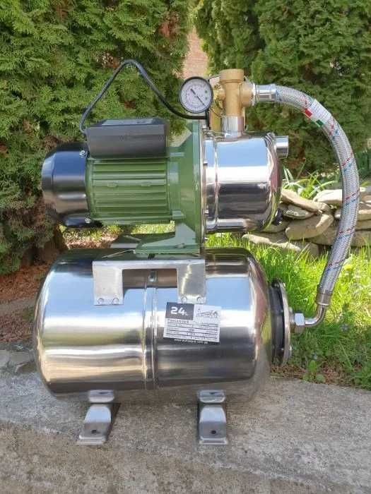 Насосная станция 1,5 kW Насосна Станція  24L Нерж -ТІЛЬКИ ДОСТАВКА