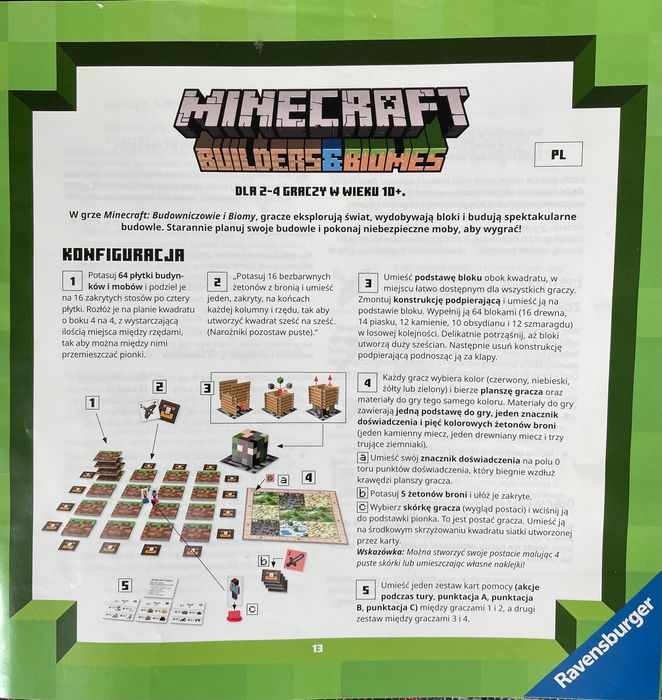 Gra Minecraft Builders Bioms